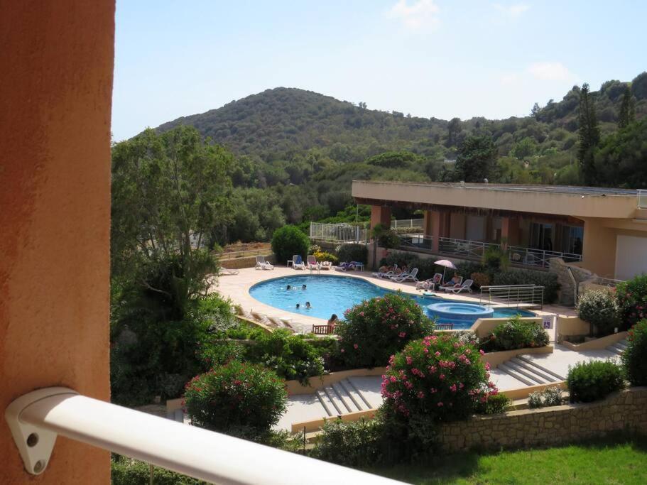 Bel App T2 En Bord De Mer Vue Sanquinaires Piscine 阿雅克肖 外观 照片