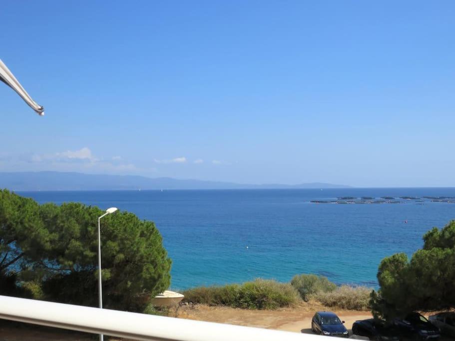 Bel App T2 En Bord De Mer Vue Sanquinaires Piscine 阿雅克肖 外观 照片